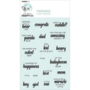 Studio Light Friendz Clear Stamp Nr. 165, Baby Text*