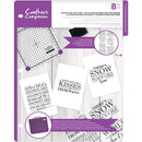 Crafter's Companion Clear Acrylic Stamp Set - Snowflakes Are Kisses*