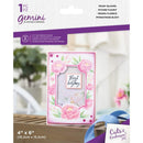 Gemini Floral Frame Cut And Emboss Folder 4"x6" Peony Blooms*