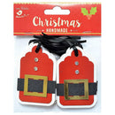 Little Birdie Christmas Gift Tag 10 pack - Santa Coat*