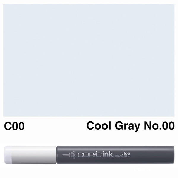 Copic Ink C00-Cool Gray No. 00