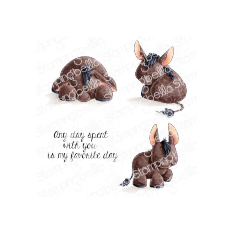 Stamping Bella Cut It Out Dies - Donkey Trio Stuffies*