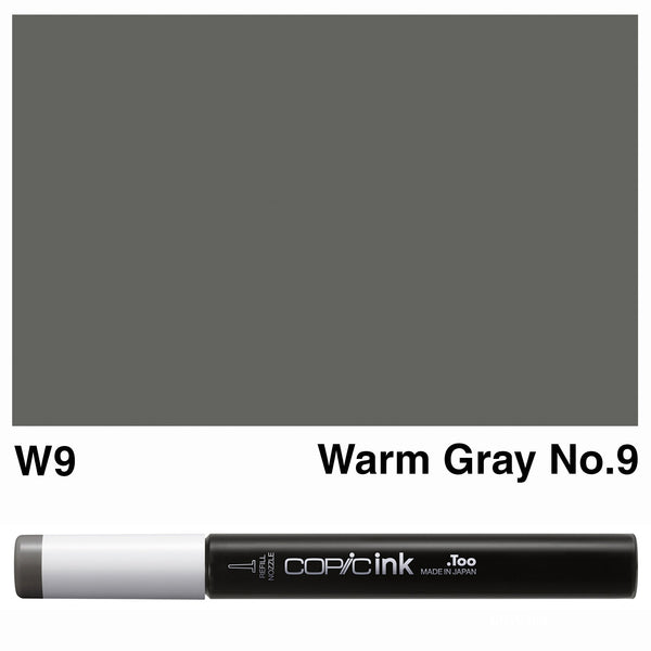 Copic Ink W9-Warm Gray No.9