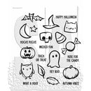 Tim Holtz Cling Stamps 7"X8.5" Tiny Frights