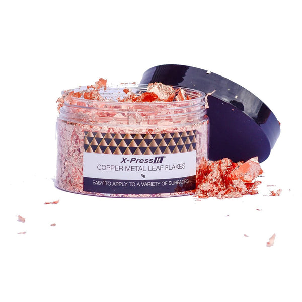 X-Press It Metal Leaf Flakes 5g - Copper*