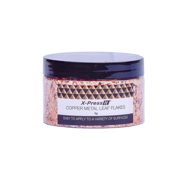 X-Press It Metal Leaf Flakes 5g - Copper*