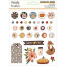 Simple Stories Cozy Days - Decorative Brads 34 pack*