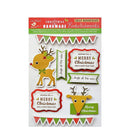 Little Birdie Christmas 3D Embellishment 8 pack - Reindeer Wishes*