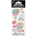 Little Birdie Glitter Handmade Embellishment 11/Pkg Follow Your Dreams*