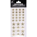 Little Birdie Sticker Sheet 32/Pkg Golden Stars*