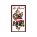 Poppy Crafts Christmas Cross Stitch Kit 16 - 17cm x 31cm*