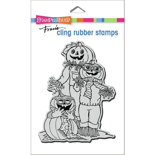 Stampendous Cling Stamp - Pumpkin Pals