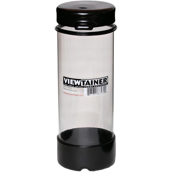 Viewtainer Tethered Cap Storage Container 2.75"x 8" - Black*