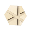 Mod Podge Hex River Pouring Coasters 5/Pkg 4"X4"X.0125"*