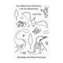 My Favorite Things Clear 4" x 6" Stamp Set - Dino Adventure*