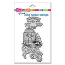 Stampendous Cling Stamp - Mini Birdhouse Bank*