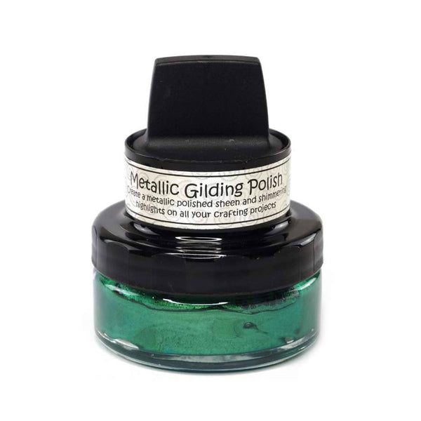 Cosmic Shimmer Metallic Gilding Polish 50ml - Green Dragon