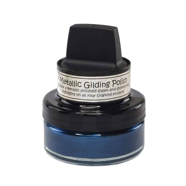 Cosmic Shimmer Metallic Gilding Polish 50ml - Petrol Blue