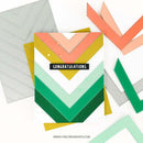 Concord & 9th Dies - Chevron Quilt Top