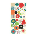 Cosmo Criket 12"x12" Die Cut Cardstock - Hello Sunshine Button Fashions