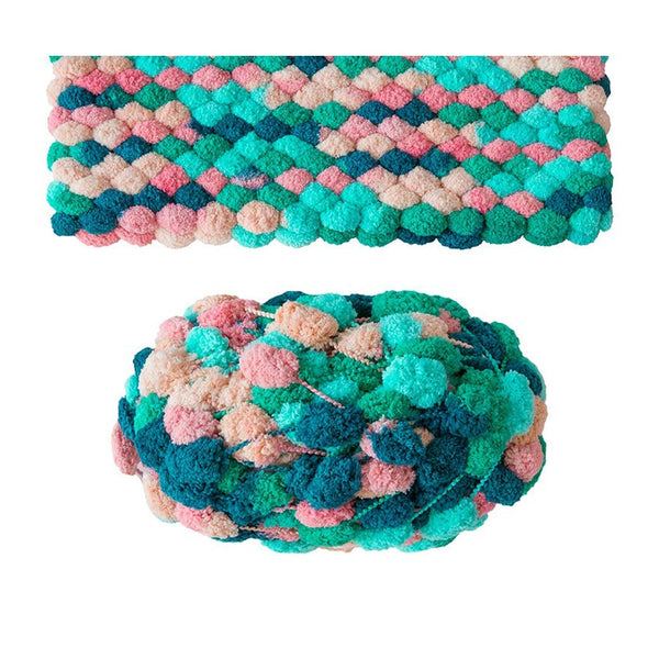 Poppy Crafts Pom Pom Yarn 150g - Mermaid