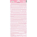 Doodlebug Alphabet Soup Puffy Stickers 6"x 13" - Cupcake*