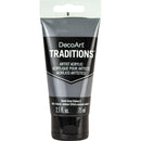 DecoArt Traditions Artists Acrylic Paint 2.54oz - Dark Grey Value 3*