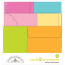 Doodlebug Cards & Envelopes 12/Pkg Easter Assortment*