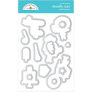 Doodlebug Doodle Cuts Dies - Birthday Boy, Party Time*