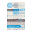 Authentique Two-Sided 4''x6'' Noteables - Journey*