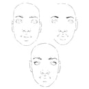 Stampers Anonymous - Danielle Mack Cling Stamps Bare Faces*