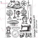 Dress My Craft Transfer Me Sheet A4 - Vintage Elements