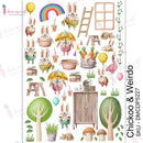 Dress My Craft Transfer Me Sheet A4 - Chickoo & Weirdo*