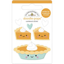 Doodlebug Doodle-Pops 3D Stickers - Pumpkin Pie