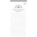 Doodlebug Sprinkles Adhesive Enamel Shapes - Lily White Confetti*