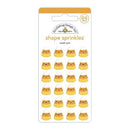 Doodlebug Sprinkles Adhesive Enamel Shapes - Sweet Corn*