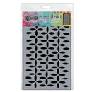 Dyan Reaveley's Dylusions Stencils 5"X8" - Retro Grid