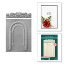 Spellbinders 3D Embossing Folder By Susan Tierney-Cockburn Arbor & Ivy, Through The Arbor Garden