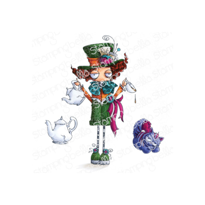 Stamping Bella Cut It Out Dies - Oddball Mad Hatter*