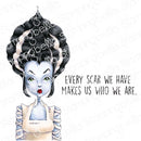 Stamping Bella - Cling Rubber Stamp - Mochi Bride Of Frankenstein*