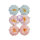 Prima Marketing Paper Flowers 6 pack Sweet Vintage, French Blue*