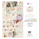 Prima Marketing Double-Sided Paper Pad 12"X12" 12 pack Christmas Market, 6 Foiled Design