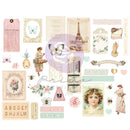 Prima Marketing Miel By Frank Garcia Chipboard Stickers 37 pack - Shapes with Foil Accents*