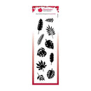 Woodware Clear Stamp Set 8"x 2.6" - House Plant Leaves