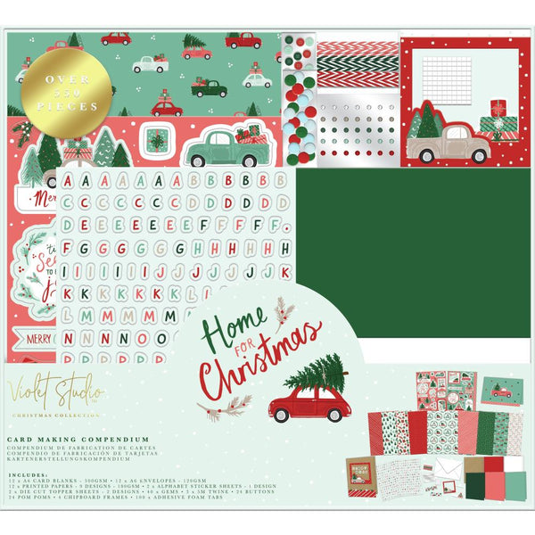 Violet Studio Home For Christmas - Card Making Compendium*