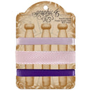 Graphic 45 Staples Embellishment Trim - French Lilac & Purple Royalty*