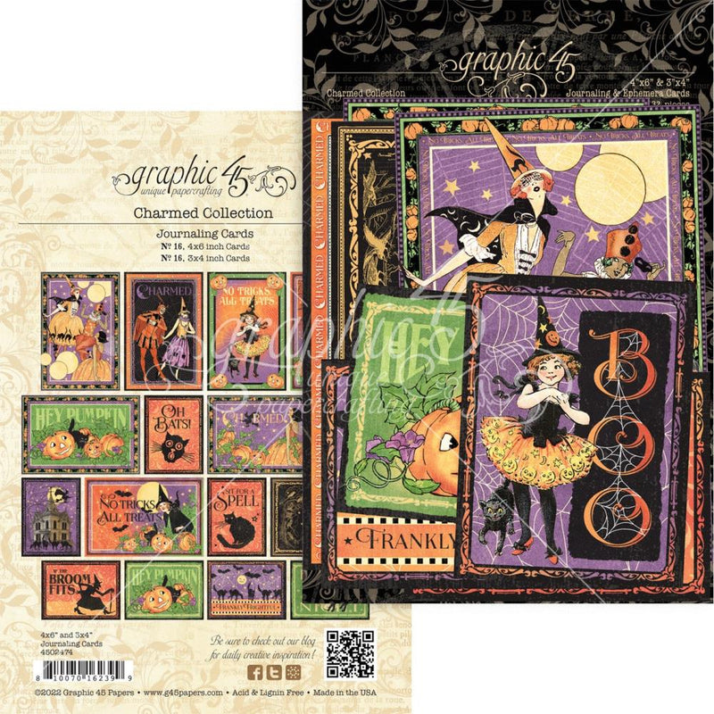 Graphic 45 Charmed Journaling Cards