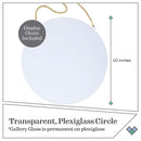 FolkArt Gallery Glass Surface - Large Circle 10"*