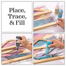 FolkArt Gallery Glass Pattern Set 3 pack Scenery