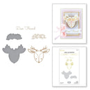 Spellbinders Glimmer Hot Foil Plate & Die By Becca Feeken - Deer Friend*